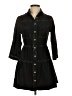 Driftwood Black 3/4 Sleeve Button-Down Shirt Size S - photo 1