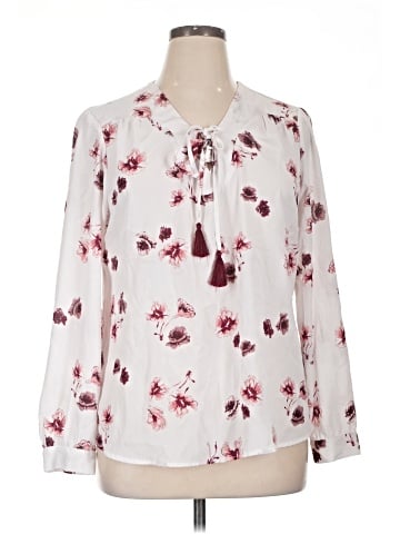 Faded Glory Long Sleeve Blouse (view 1)