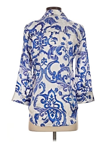 L'Agence 3/4 Sleeve Blouse (view 2)
