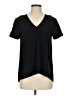 Trina Turk 100% Polyester Black Short Sleeve Top Size S - photo 1
