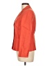 Talbots 100% Linen Orange Blazer Size 12 - photo 5