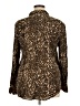 CALVIN KLEIN JEANS Animal Print Brown Long Sleeve Button-Down Shirt Size XL - photo 2