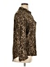 CALVIN KLEIN JEANS Animal Print Brown Long Sleeve Button-Down Shirt Size XL - photo 4