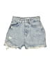 Zara Blue Denim Shorts Size 2 - photo 1