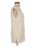 St. John Ivory Sleeveless Silk Top Size P (petite) - photo 4