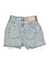 Zara Blue Denim Shorts Size 2 - photo 2