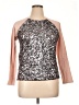 Boden 100% Cotton Silver 3/4 Sleeve T-Shirt Size 15 - 16 - photo 1
