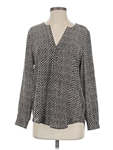 Joie Long Sleeve Silk Top (view 1)
