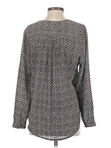 Joie Long Sleeve Silk Top (view 2)