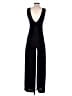 Atmosphere Solid Black Jumpsuit Size S - photo 2