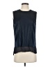 Vince. 100% Polyester Black Sleeveless Blouse Size S - photo 1
