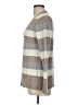 Ann Taylor LOFT Stripes Gray Pullover Sweater Size L - photo 5