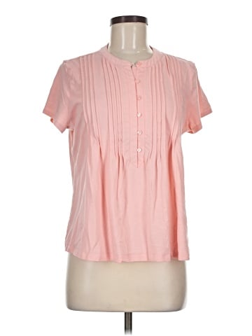 Lands' End Short Sleeve Blouse (view 1)
