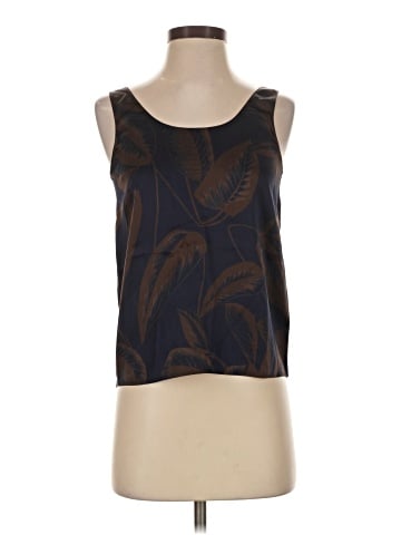 Vince. Sleeveless Silk Top (view 1)