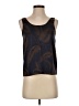 Vince. 100% Silk Brown Sleeveless Silk Top Size XS - photo 1