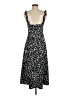 Zara Animal Print Black Casual Dress Size M - photo 2