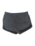 H&M 100% Polyester Chevron-herringbone Gray Shorts Size L - photo 1