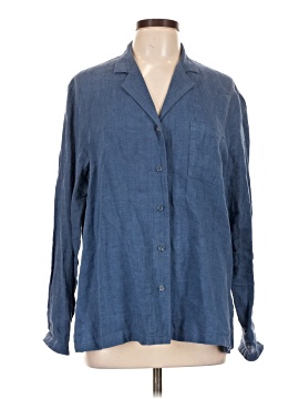 Evan Picone Long Sleeve Button Down Shirt