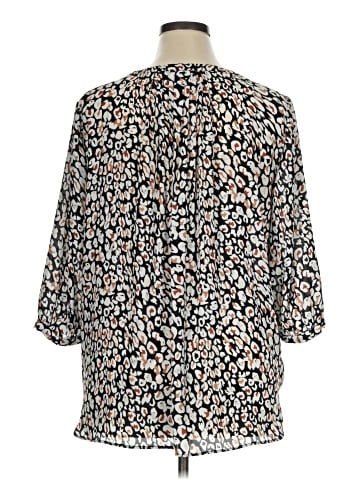 Apt. 9 3/4 Sleeve Blouse (view 2)