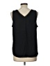 Halogen Black Sleeveless Blouse Size L - photo 2