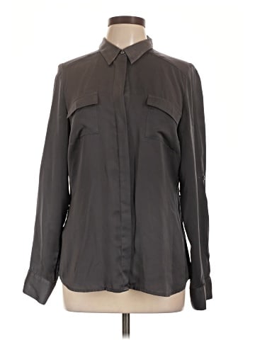 Ann Taylor Factory Long Sleeve Blouse (view 1)