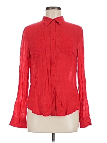 Aeropostale Long Sleeve Blouse (view 1)