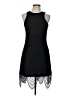 Francesca's 100% Polyester Black Cocktail Dress Size L - photo 1
