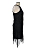 Francesca's 100% Polyester Black Cocktail Dress Size L - photo 4