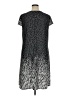 Karin Stevens Chevron-herringbone Silver Casual Dress Size 1X - photo 2