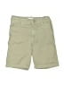 Zara Solid Green Khaki Shorts Size 6 - photo 1