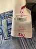Justice Blue Denim Shorts Size 6 - photo 4