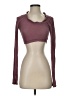 Out From Under Burgundy Long Sleeve Top Size XS - photo 1