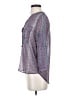 Bongo 100% Polyester Purple 3/4 Sleeve Blouse Size S - photo 5