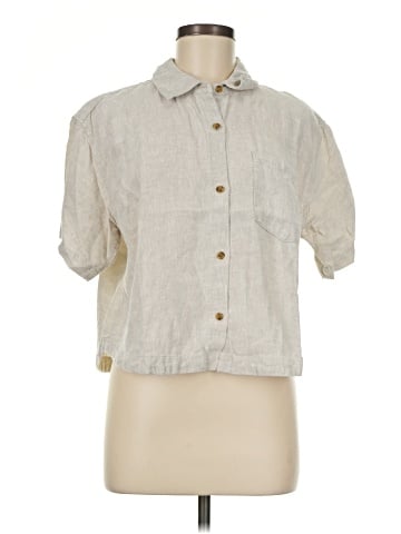 Athleta Short Sleeve Button-Down Shirt (view 1)