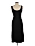 Open Edit Solid Black Casual Dress Size M - photo 2