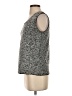 St. John Gray Sleeveless Top Size XS - photo 5