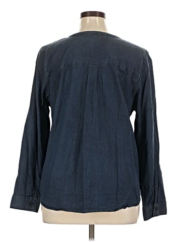 D&Co. Long Sleeve Blouse (view 2)