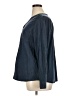 D&Co. Blue Long Sleeve Blouse Size XL - photo 5