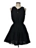 Davina 100% Polyester Solid Black Casual Dress Size L - photo 1