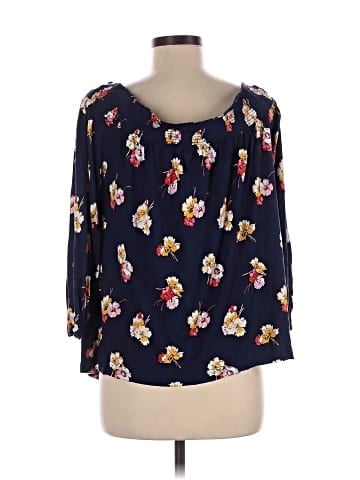 Old Navy 3/4 Sleeve Blouse (view 2)