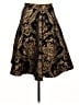 Chicwish 100% Polyester Paisley Gold Formal Skirt Size L - photo 1