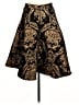 Chicwish 100% Polyester Paisley Gold Formal Skirt Size L - photo 2