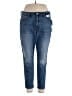 Old Navy Solid Blue Jeans Size 16 - photo 1