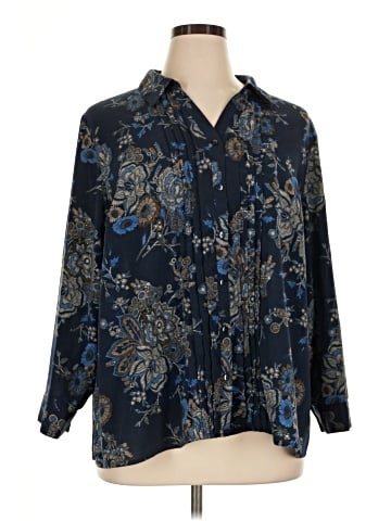 Catherines 3/4 Sleeve Blouse (view 1)