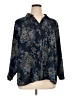 Catherines Paisley Blue 3/4 Sleeve Blouse Size 1X (petite) - photo 1
