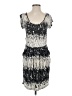 Weston Wear Print Silver Cocktail Dress Size S - photo 1