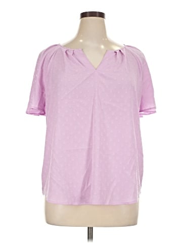 Apt. 9 Short Sleeve Blouse (view 1)