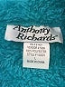 Anthony Richards 100% Polyester Teal Faux Fur Jacket Size L - photo 6