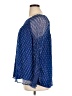 Sundance 100% Polyester Blue Long Sleeve Blouse Size XL - photo 5