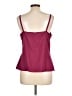 Alfani 100% Polyester Burgundy Tank Top Size 12 - photo 2